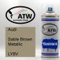 Preview: Audi, Sable Brown Metallic, LY8V: 400ml Sprühdose, von ATW Autoteile West.